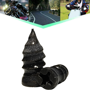 Clous de réparation de pneus, vis autotaraudeuses, réparation de crevaison de pneus, clous de pneus sous vide, caoutchouc souple noir, outil de réparation de voiture et de <span class=keywords><strong>moto</strong></span> - Product Image 4