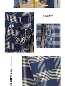 2025 hommes <span class=keywords><strong>3</strong></span> pièces formel Plaid costumes respirant et imperméable mariage pantalon <span class=keywords><strong>costume</strong></span> pour grande taille hommes africains - Product Image 5
