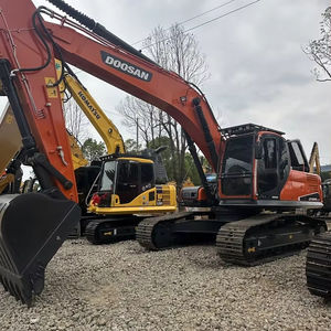 Doosan เครื่องขุดไฮดรอลิกขนาดกลางที่ใช้แล้ว DX225 22.5ตันเครื่องขุดไฮดรอลิกขนาดกะทัดรัดคุณภาพสูงชั่วโมงการทำงานต่ำ - Product Image 1