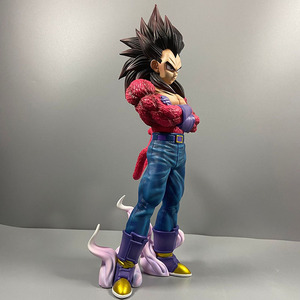 2 estilos al por mayor nuevo Dragón <span class=keywords><strong>DBZ</strong></span> 29CM <span class=keywords><strong>Vegeta</strong></span> GT4 estatua de dibujos animados PVC figura de acción colección de muñecas - Product Image 4