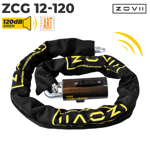 Lucchetto a Catena per Moto Antifurto 120dB, Durevole e Portatile, Lunghezza 1200mm, Diametro 12mm, 3 Chiavi, Impermeabile, per Bicicletta, Ottimo Prezzo - Product Image 1