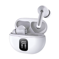 Earphone True Wireless In-ear Peredam Kebisingan Terlaris dengan IPX4 Tahan Air, Daya Tahan Baterai Lama, Layar Digital JL