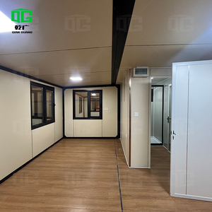 Maison conteneur de 20 pieds <span class=keywords><strong>en</strong></span> grain de <span class=keywords><strong>bois</strong></span> 1 chambre à coucher 1 cuisine 1 salle de bain <span class=keywords><strong>petite</strong></span> maison secondaire - Product Image 4