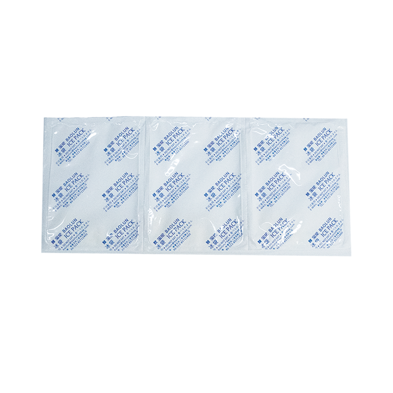 Baolun Side-suction Ice Sheet Wholesale Customized Water Absorption Ice Packs Cold Packs Non-toxic for Food Delivery