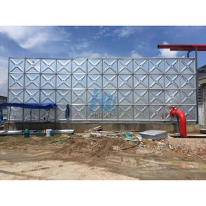 Réservoir de stock galvanisé à chaud Réservoir d'eau de <span class=keywords><strong>100</strong></span> gallons Tanque de Agua 20000 Litros Réservoirs de poissons isolés - Product Image 3