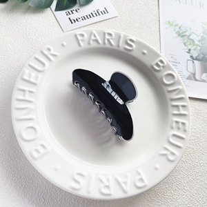 Fabbrica di Accessori per Capelli Certificata BSCI, Vendita all'Ingrosso di Fermagli per Capelli in Acetato di Cellulosa da 10,5 cm, Design Francese, per Donne e Ragazze - Product Image 2