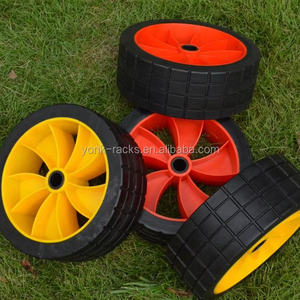 YONK 10 \ "Ruedas de playa de espuma PU sólida Neumáticos de plástico para Kayak Cart/Trolley/<span class=keywords><strong>Dolly</strong></span> - Product Image 1