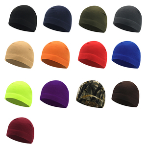Chapeau <span class=keywords><strong>d</strong></span>'hiver personnalisé en polaire pour homme, 13 couleurs, chaud, unisexe, résistant au froid, pour l'extérieur - Product Image 6