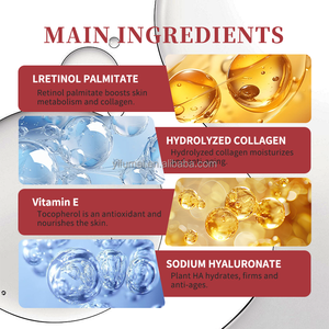 Ampoule réparatrice des marques d'acné HA Skin Booster, flacons d'essence multi-nutriments, améliore la texture de la peau, éclaircit la peau terne, soin du visage - Product Image 4