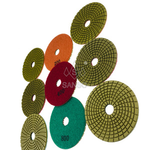 Discos <span class=keywords><strong>de</strong></span> Pulido para <span class=keywords><strong>Pisos</strong></span> <span class=keywords><strong>de</strong></span> Mármol SANSO Sanso-dpp004, Abrasivos Medianos, 7 Pasos, Pulido Húmedo con Diamante para Mármol, Granito, Azulejos <span class=keywords><strong>de</strong></span> Cerámica, OEM - Product Image 3