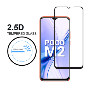 Venta caliente xiaomi de vidrio templado película <span class=keywords><strong>es</strong></span> adecuado para Xiaomi Poco teléfono M2 completa vidrio cubierto protector - Product Image 2