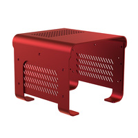 Boîtier PC MicroATX Full Tower en alliage d'aluminium sur mesure, usinage CNC haute performance, fabrication directe en usine
