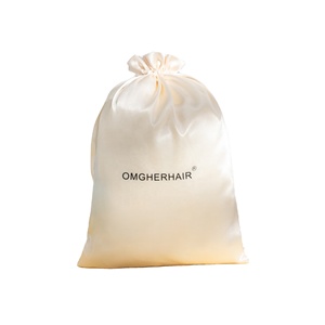 Satin <b>Cloth</b> Drawstring <b>Bag</b> Silk Cosmetic Packaging Storage <b>Bags</b> Customized for Jewelry - Product Image 3