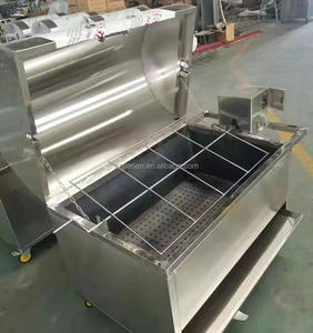 Nueva Parrilla Giratoria de Acero Inoxidable a Gas y Eléctrica para Asar Patos y Pollos, 220V - Product Image 5