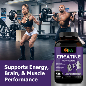 อาหารเสริมครีเอทีนประสิทธิภาพสูงพร้อมวิตามินซี ช่วยเพิ่มประสิทธิภาพการกีฬา แคปซูลครีเอทีนโมโนไฮเดรต 5000 มก. - Product Image 4