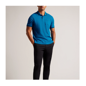 Camisetas de Poliéster/Algodón Transpirables de Alta Calidad con Cuello Redondo y Corte Ajustado, con Logotipo Personalizado para Pedidos al por Mayor, MOQ Bajo - Product Image 5