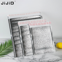JIJID-Sac isotherme de stockage à froid en aluminium, feuille d'isolation à bulles réfléchissante, doublure de boîte