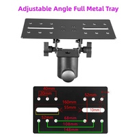 Support d'enceinte universel multi-styles en ABS ou métal de haute qualité, plateau de support audio fixe et inclinable