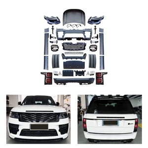 Kit de Carrocería para Range Rover Executive Upgrade SVO, Actualización 2018-2022, Parachoques Delantero y Trasero, Faros Delanteros y Traseros, Modelos 2013-2017 - Product Image 1