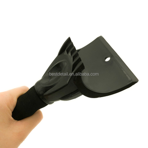 9.8 "các loại màu sắc mềm Grip nhựa mùa đông bên ngoài Phụ Kiện Xe Hơi công cụ tuyết Remover xẻng xe <span class=keywords><strong>Ice</strong></span> <span class=keywords><strong>scraper</strong></span> cho kính chắn gió - Product Image 3