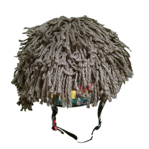 Personnalisable drôle tactique Sports de plein air et équipement de divertissement personnalisable Cosplay bandeau perruque indien <span class=keywords><strong>Dreadlocks</strong></span> casque - Product Image 5