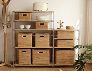 Wholesale Rectangle Rattan <b>Basket</b> Eco-Friendly Home Decoration and <b>Laundry</b> Storage Bin From China - Product Image 1