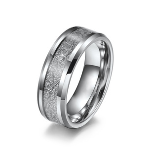 Tungsten Steel Frosting <b>Ring</b> 4mm 6mm 8mm Unisex Engagement Wedding <b>Couple</b> <b>Ring</b> Jewelry - Product Image 5