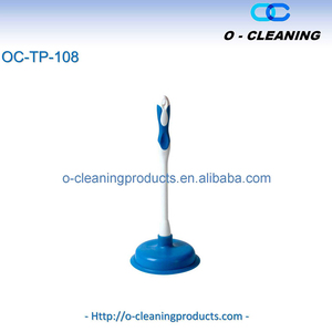 O-Cleaning Sturalavandini in Gomma da 5.5 Pollici con Manico in Acciaio, Sturalavandini <span class=keywords><strong>per</strong></span> Lavandino/Scarico/<span class=keywords><strong>Doccia</strong></span>, Sturalavandini Resistente <span class=keywords><strong>per</strong></span> Bagno e Cucina - Product Image 5