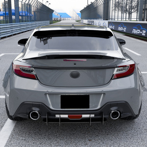 Amp-Z Rear Lip Spoiler Glossy Black For Toyota Gr86 Subaru Brz 2022 Tuning Style - Product Image 2