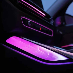 Pour BMW Série 3, Série 2/3/4, i3 G20 G22 G80 G82 (2019-2025) – Nouvelles moulures intérieures en cristal avec éclairage d'ambiance pour console centrale - Product Image 3