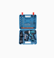 Perceuse électrique sans fil 12V à double vitesse, perceuse pistolet multifonctionnelle pour la maison, tournevis électrique à couple élevé, batterie lithium-ion
