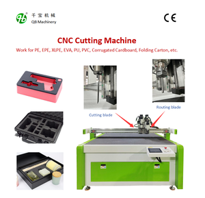 Máy cắt đường viền bọt CNC chuyên nghiệp cho các vật liệu khác nhau dao động dao tạo nếp cho bọt & bìa cứng - Product Image 5