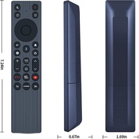 Remote Control TV Suara BT RC923A FMB1 Baru Cocok untuk TV LED Pintar TCLL