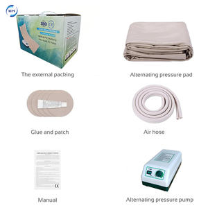 מזרן אוויר רפואי מתנפח מחומר PVC איכותי יותר, נגד פצעי לחץ, נגד דיקוביטוס, מזרן בועות אוויר לחולים מרותקים למיטה - Product Image 2