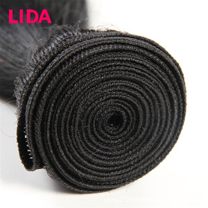 Extensiones de Cabello Humano Real Lida, Lisas y Sedosas, Color 1B24, Procesadas Mecánicamente para Uso General - Product Image 4