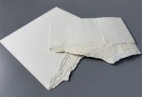 Désodorisants en papier biodégradable 2,0 mm et 2,5 mm, feuilles absorbantes, excellente performance d'impression, impression blanche