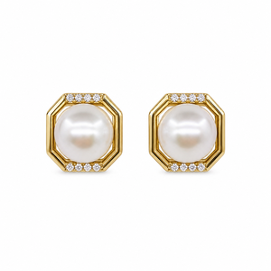 ชุดเครื่องประดับ UM Jewelry เงินแท้ 925 ประดับมุกธรรมชาติ ดีไซน์ Versailles Golden Window ต่างหูและจี้ สำหรับทุกเพศ เหมาะเป็นของขวัญในชีวิตประจำวัน - Product Image 3