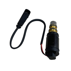 1 pièce de rechange automobile : Vanne de commande électronique pour compresseur de climatisation <span class=keywords><strong>Audi</strong></span> VW Skoda 6SEU14C 7SEU17C - Product Image 1