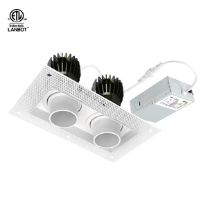Lanbot ETL 4in dòng điện áp LED lõm nhà ở, 120V, IC Đánh Giá, kín, với Hộp nối - Product Image 5