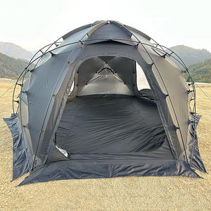 Carpa Domo Semiesférica Impermeable para Exteriores 185, Color Sólido, para Acampar en Familia, Forma de Bola, Refugio Trasero para Auto - Product Image 4