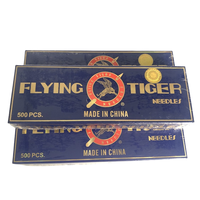 Aiguille à broder de haute qualité, taille 9 #   /10 # / 11 # /12 #   /14 # / 16 #   /18 #   Flying Tiger DB*K5  Utilisé pour machine à broder sur ordinateur