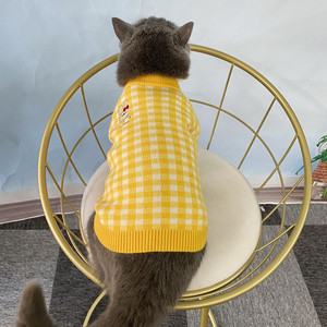 Cozy Winter Warm Soft <b>Polyester</b> Pet Sweater for Dogs and Cats Teddy Bichon Comfortable Casual Knitwear Factory Supply - Product Image 4