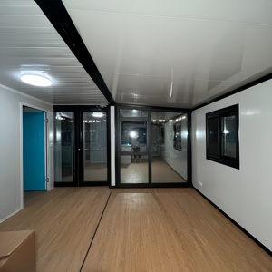 Custom SS Brand 20ft 40ft Expandable Foldable Modern Sandwich Panel Container House Prefab Bedroom <b>Office</b> <b>Building</b> 1 Year - Product Image 3