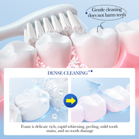 OEM SADOER marque privée produits de nettoyage buccal nourrissants biologiques naturels élimination des taches de fumée rafraîchir dentifrice blanchissant