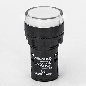 22MM Panel Mount 12V LED AD16-22DS Plastic <strong>Indicator</strong> Signal Lamp 230V Screw Terminal IP54 CE Certified - Product Image 5