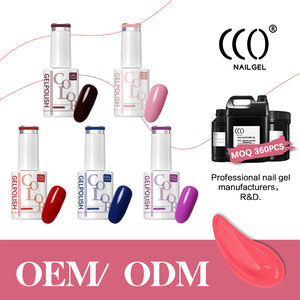 OEM&ODM CCO เจลสีทาเล็บแบบเป็นมิตรต่อสิ่งแวดล้อม น้ำหนัก 1 กก. สำหรับแบรนด์ส่วนตัว เจลยูวี ติดทนนาน สไตล์ฝรั่งเศส ใช้กับหลอดไฟ LED ปราศจากสาร Hema - Product Image 3
