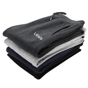 Pantalones de chándal elásticos para <span class=keywords><strong>hombre</strong></span>, ropa de calle, color blanco y negro, algodón personalizado, alta calidad, 1 pieza con cordón - Product Image 1