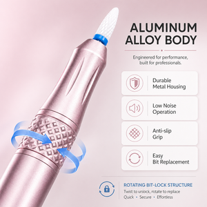 Portable Electric Nail Drill Pen 35000RPM Rechargeable Adjustable Speed Manicure Nail <b>Grinder</b> for Acrylic Gel Polish Removal - Product Image 4