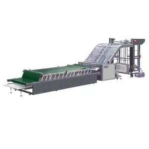 Automatic high speed servo flute laminating machine/corrugated board to cardboard laminator