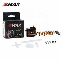 Servomoteur analogique EMAX officiel 12g ES08MAII Mini à engrenages métalliques, en matériau PC, pour drones et accessoires de modèles RC DIY